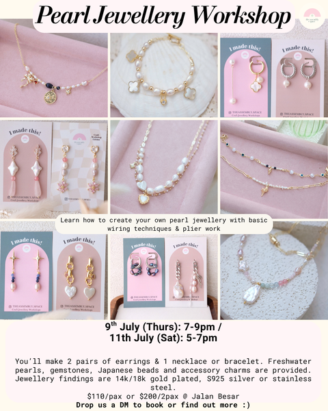 Pearl Jewellery Workshop - July