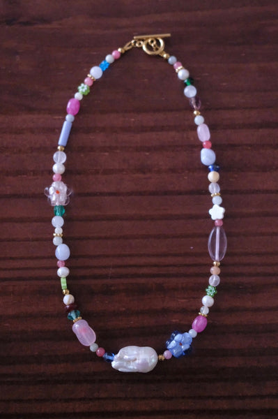 Vela Baroque Necklace (Gold)
