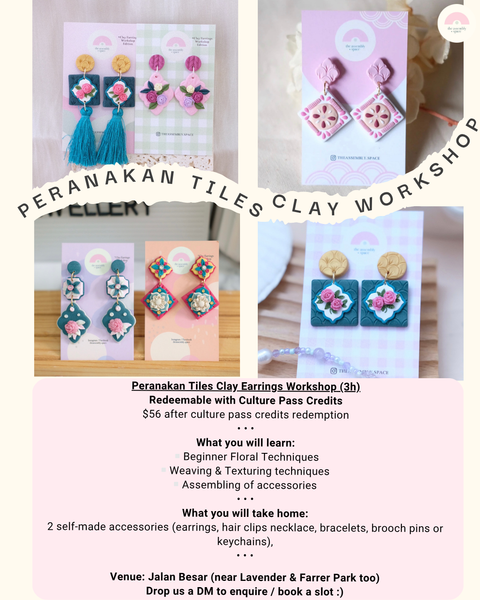 Culture Pass Redeemable Clay Workshops