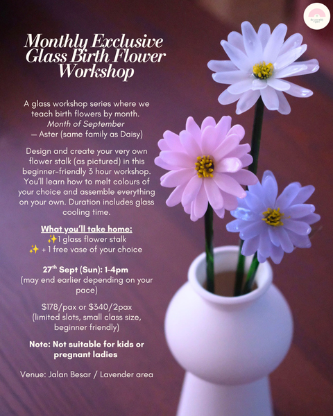 Sept Exclusive Glass Workshops