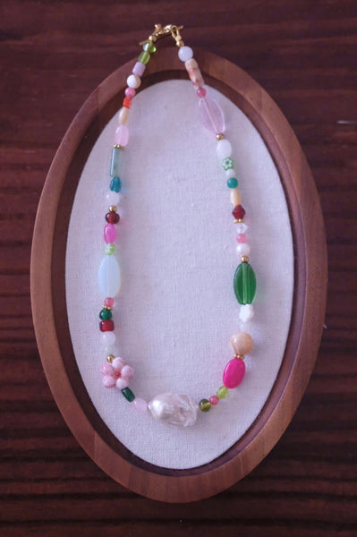 Vela Baroque Necklace (Gold)
