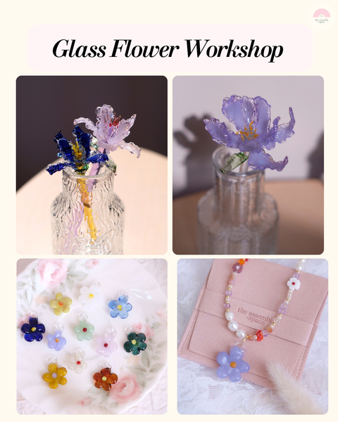 Glass Flower Workshops - Feb