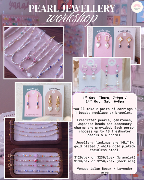 Pearl Jewellery Workshop - Oct