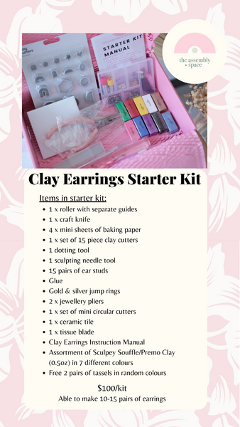 Starter Kit (Clay Earrings)